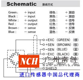 美國(guó)傳力CD-GD稱(chēng)重模塊接線方式